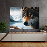 Wolf Realistic Face 17