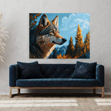 Wolf Realistic Forest 143