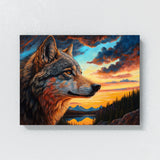 Wolf Realistic Landscape 105