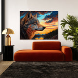 Wolf Realistic Landscape 105