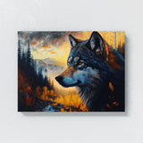 Wolf Realistic Landscape 165