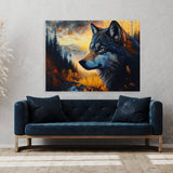 Wolf Realistic Landscape 165