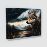 Wolf Realistic Stormy 138