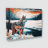 Wolf Snowy Detailed 15