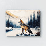 Wolf Snowy Landscape 94