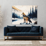 Wolf Snowy Landscape 94