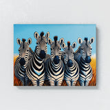 Zebra Blue Sky 20