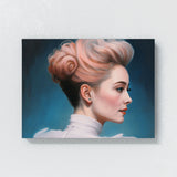 Hair Salon Woman Pastel Updo 32