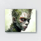 Halloween Zombie Watercolor 30