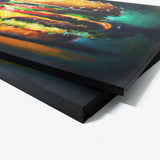 Hamburger Burger Brushstroke 24