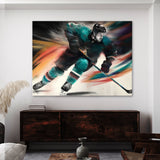 Hockey Pastel Player Motion 42