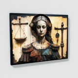 Lady Justice Encaustic Portrait 29