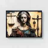 Lady Justice Encaustic Portrait 29