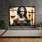 Lady Justice Encaustic Portrait 29