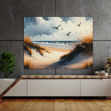 Nautical Beach Seagulls Flying 42