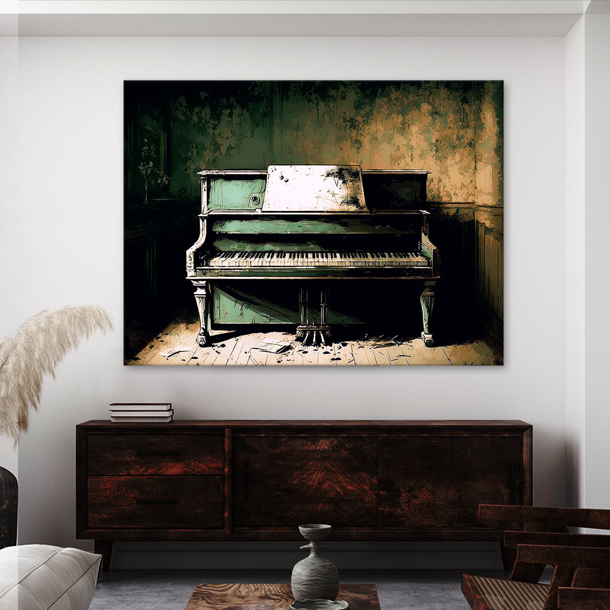 Piano Art Piano Vintage 48