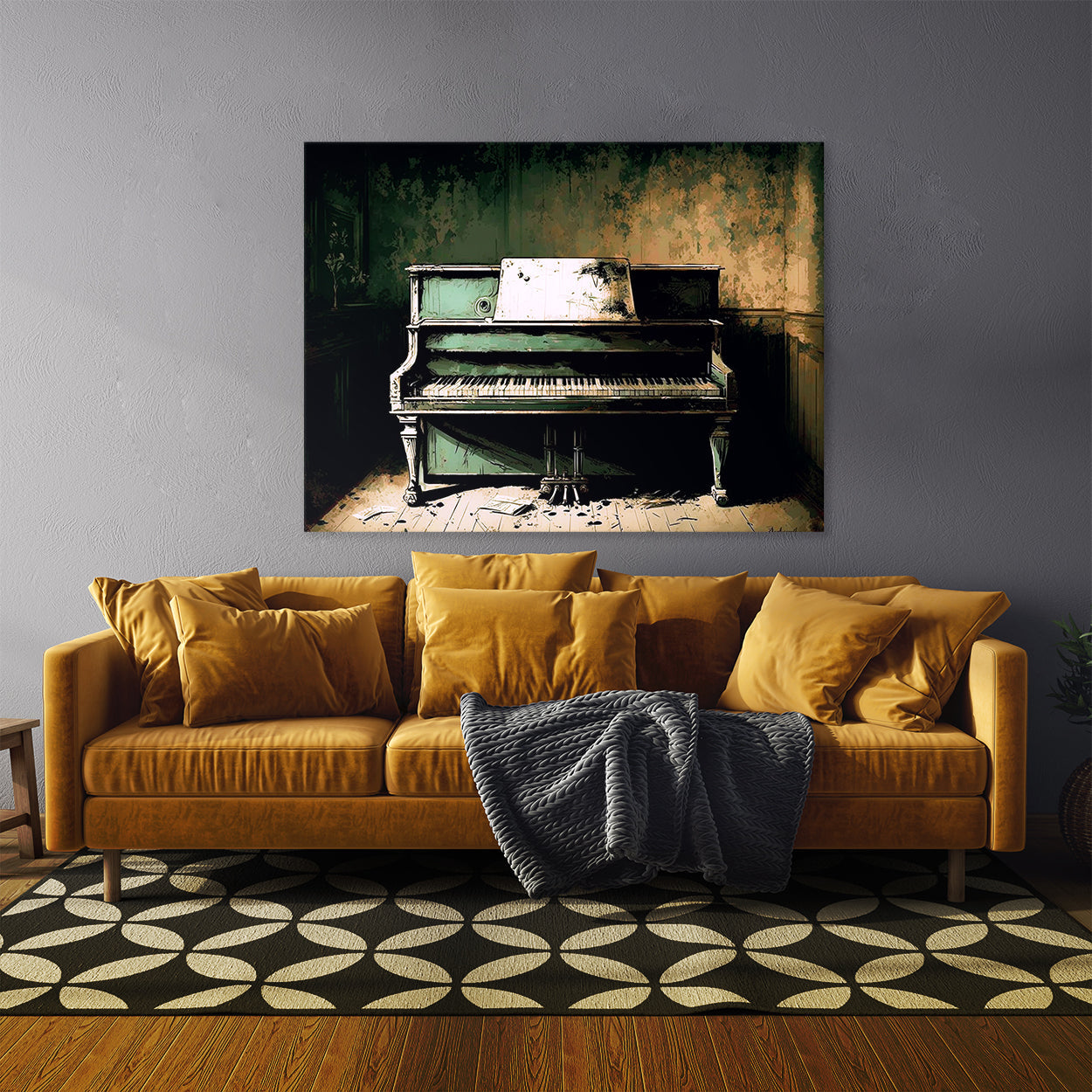 Piano Art Piano Vintage 48