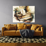 Piano Art Vintage 25