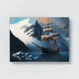 Ship Realistic Whaling Scene 25