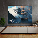 Ship Realistic Whaling Scene 25