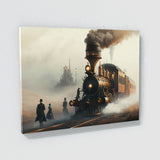 Steampunk Train Foggy 32