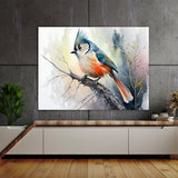 Tufted Titmouse Vibrant 25