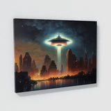 Ufo Realistic City 3