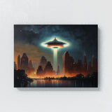 Ufo Realistic City 3