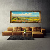 Window Scenery Pastoral Vista 6