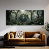 Sacred Geometry Fractal Canopy 74