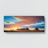Arizona Sunrise Over Buttes 76