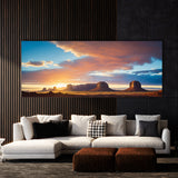 Arizona Sunrise Over Buttes 76