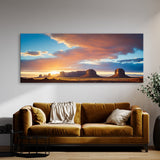 Arizona Sunrise Over Buttes 76