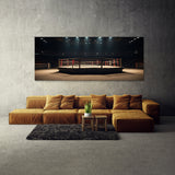 Boxing Empty Ring Anticipation 91