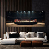 Boxing Empty Ring Anticipation 91