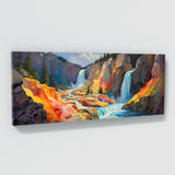 Yellowstone Colorful Cascade 59