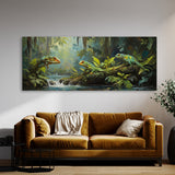 Lizard Lively Jungle Dance 46