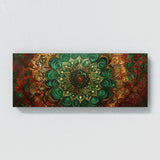 Mandala Emerald Swirls 52
