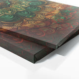 Mandala Emerald Swirls 52