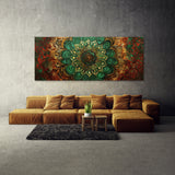 Mandala Emerald Swirls 52