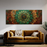 Mandala Emerald Swirls 52