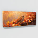 Sparrow Chirping Leaves Symphony 8