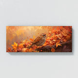 Sparrow Chirping Leaves Symphony 8