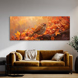 Sparrow Chirping Leaves Symphony 8