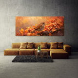 Sparrow Chirping Leaves Symphony 8