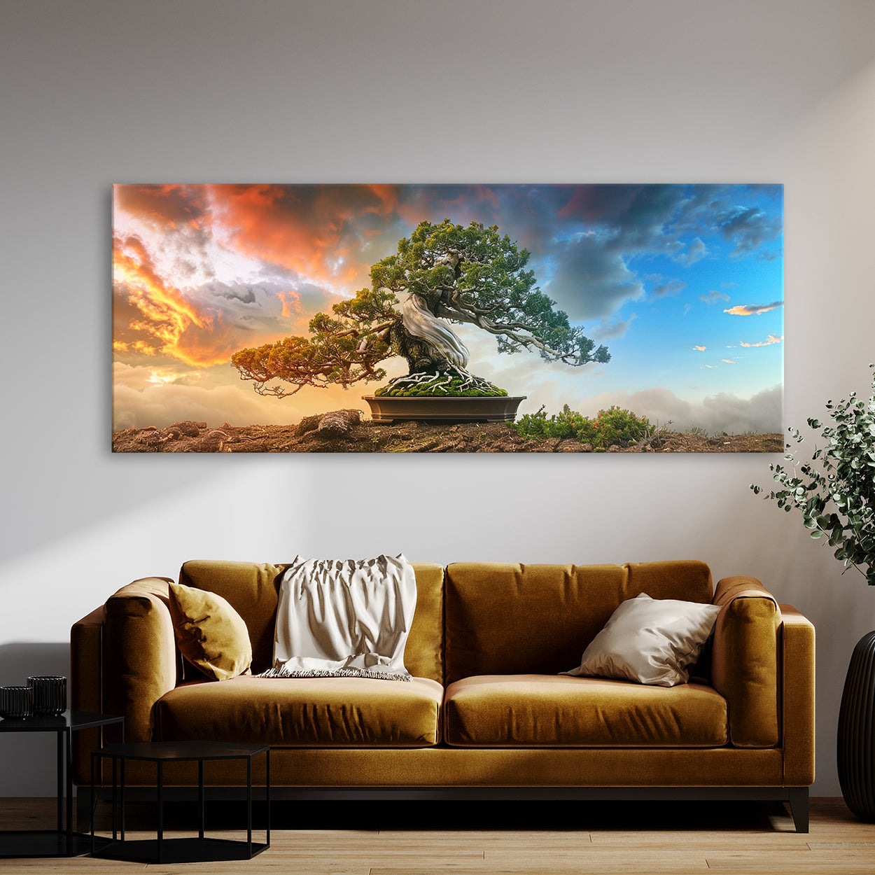 timeless trees bonsai Bonsai Tree Timeless 16 Canvas Wall Art Print Decor Artwork Picture Painting Poster – Sense Canvas