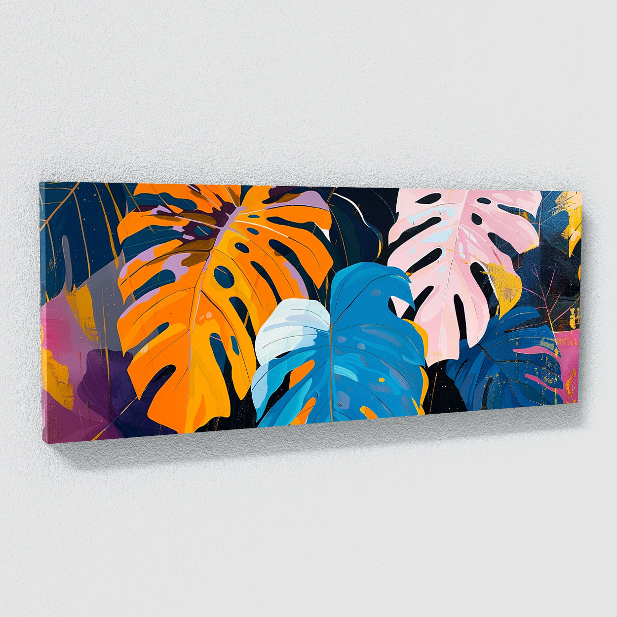 abstract monstera painting Monstera Abstract Dream 21