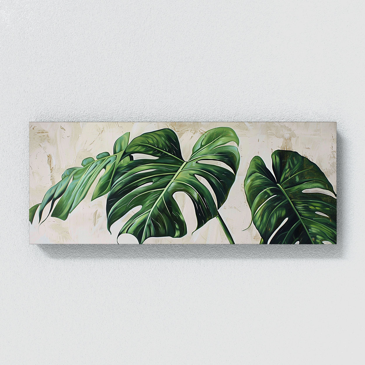 monstera vintage Monstera Antique Charm 2 Canvas Wall Art Print Decor Artwork Picture Painting Poster – Sense Canvas