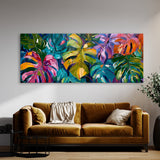 Monstera Vibrant Abstract 19