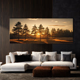 Pine Tree Sunset Pine Shadows 66